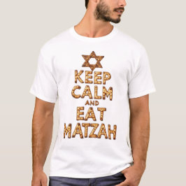 Camiseta Mantener la calma y comer Matzah Funny Passover di