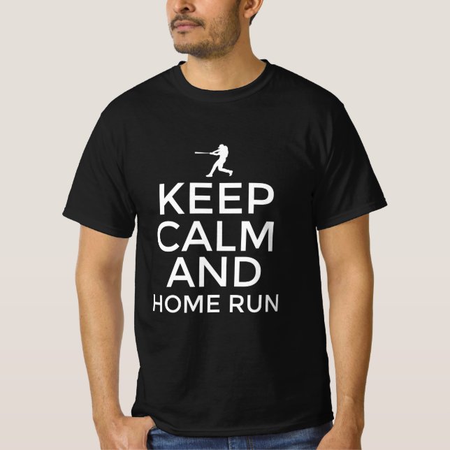 Camiseta Mantener la calma y correr a casa (Anverso)