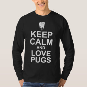 Camiseta Mantener la calma y el amor de los tiburones - Imp
