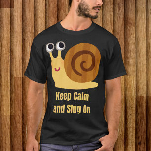 Camiseta Mantener la calma y el brillo