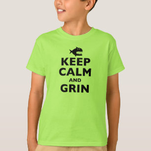 Camiseta Mantener la calma y el dolor