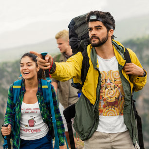 Camiseta Mantener La Calma Y El Kaffemik En La Cultura Inui