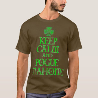 Camiseta Mantener la calma y hablar mal de Mahone, gracioso