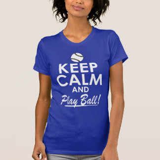 Camiseta Mantener la calma y jugar bolas