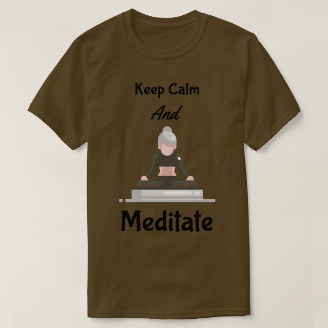 Camiseta Mantener La Calma Y Mediar 2 (Diseño del anverso)