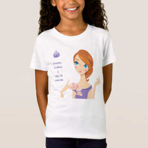 Camiseta Mantener la calma y salir de compras Chica Persona
