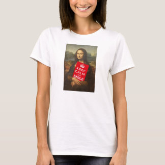 Camiseta Mantener La Calma Y Sonreír