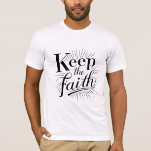 Camiseta Mantener la fe