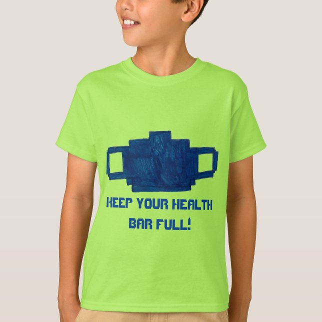 Camiseta Mantener la máscara de píxeles completa de la barr (Anverso)