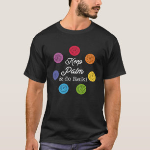 Camiseta Mantener La Palm Y Hacer Curación De Reiki Chakra