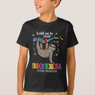 Camiseta Mantener La Unicidad Autismo Conciencia De La Lech