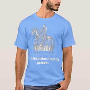 Camiseta Mantener la visión confianza en el proceso Motivat