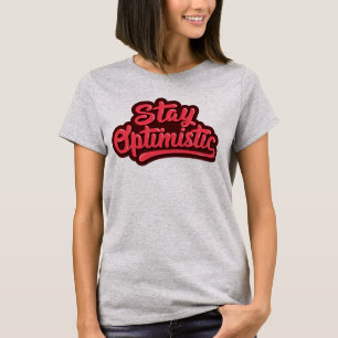 Camiseta Mantener optimista