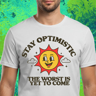 Camiseta Mantener optimista