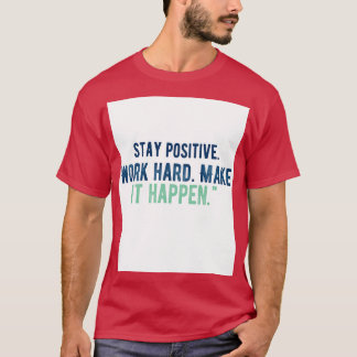 Camiseta Mantener positivo 1