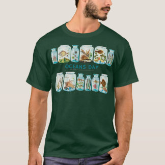 Camiseta Mantener un Día de los Océanos en una Botella de O