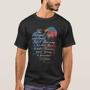 Camiseta Mantener Y Oír Brazos Thomas Jefferson Patriótico 