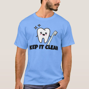 Camiseta Mantenerla limpia cotización del asistente dental