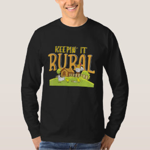 Camiseta Mantenerla Rural Para Un Agricultor