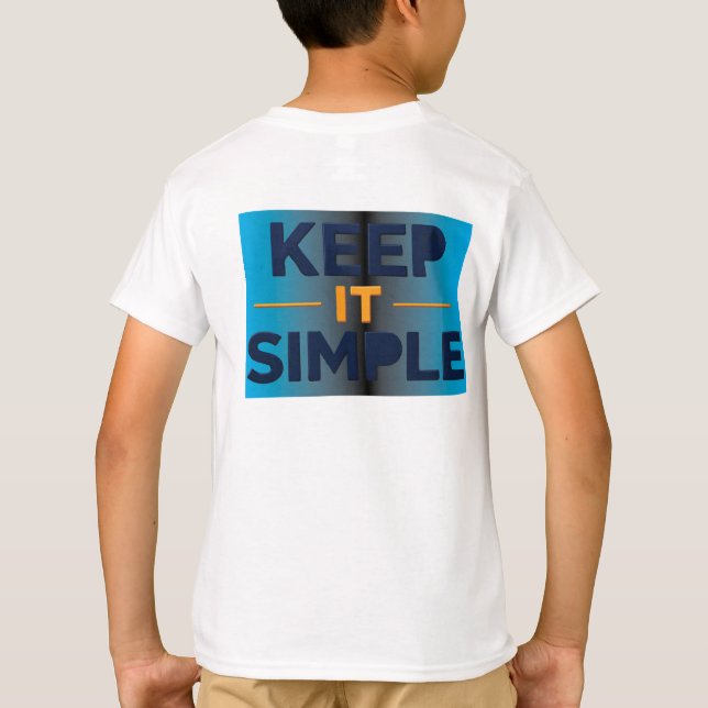 Camiseta Mantenerlo Simple (Reverso)