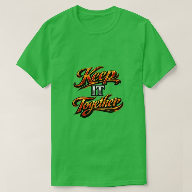 Camiseta Mantenerlo Unido (Diseño del anverso)