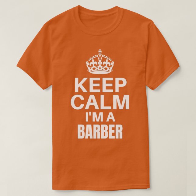 Camiseta Mantenerme Tranquilo Con Un Diseño De Trabajo De B (Diseño del anverso)