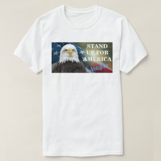 Camiseta MANTENERSE A FAVOR DE ESTADOS UNIDOS #VoteBlue