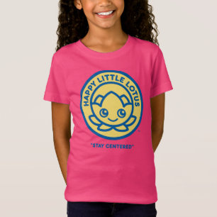 Camiseta MANTENERSE CENTRO, Feliz Pequeño Lotus