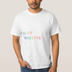 CAMISETA MANTENERSE POSITIVO