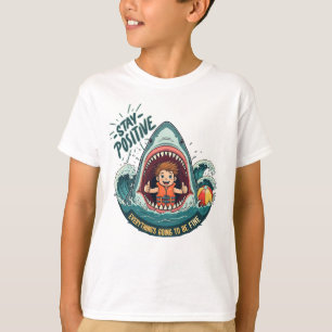 Camiseta MANTENERSE POSITIVO: Todo va a estar bien