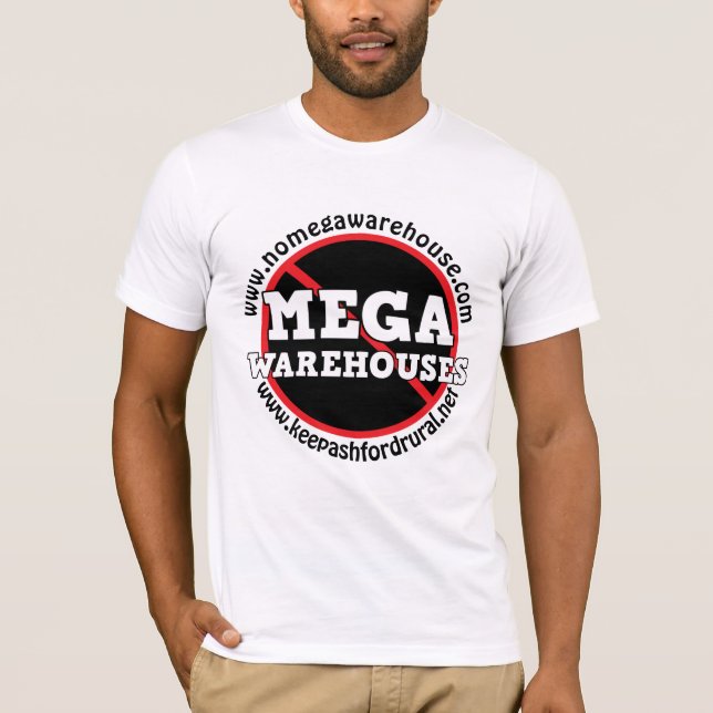 Camiseta Mantenga Ashford Rural Personalizable Di No a Mega (Anverso)