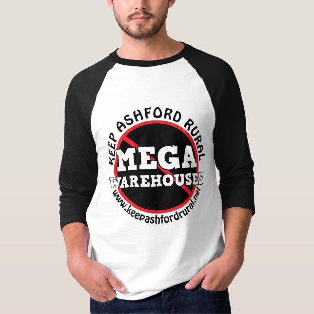 Camiseta Mantenga Ashford Rural Personalizable Di No a Mega (Anverso)