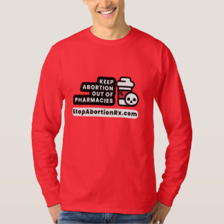 Camiseta "Mantenga el aborto fuera" Tee StopAbortionRx de l