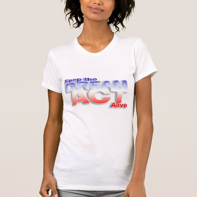 Camiseta Mantenga el acto IDEAL vivo (Anverso)