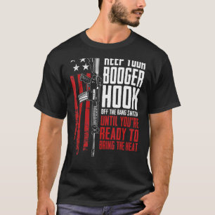Camiseta Mantenga el gancho del boxeador fuera de las pisto