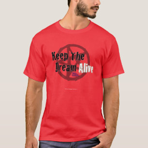 Camiseta Mantenga el sueño vivo en símbolo de las ratas d