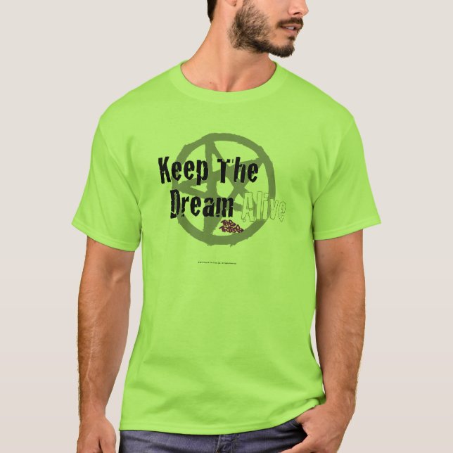 Camiseta Mantenga el sueño vivo en símbolo de las ratas de (Anverso)