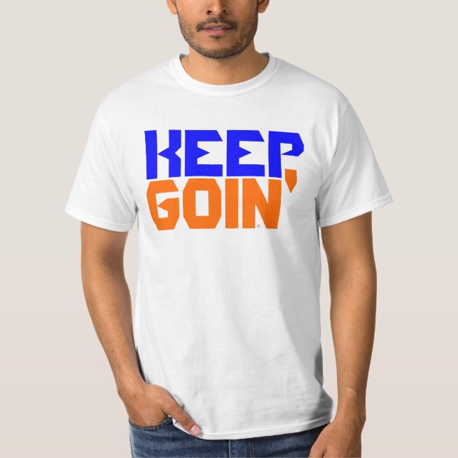 Camiseta Mantenga Goin orange&Blue (Anverso)
