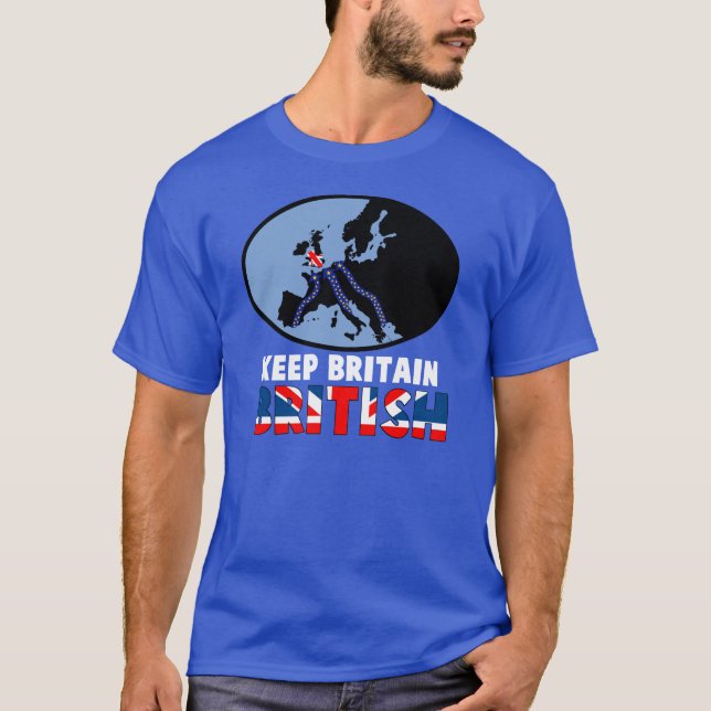 Camiseta Mantenga Gran Bretaña británica (Anverso)