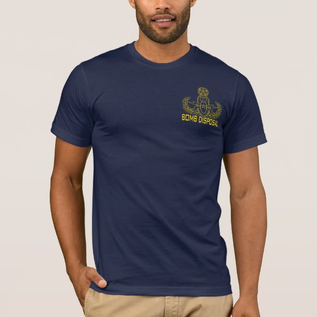 Camiseta Mantenga ISTF escuela del EOD (Anverso)