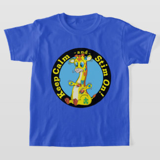 Camiseta Mantenga la calma y la calma