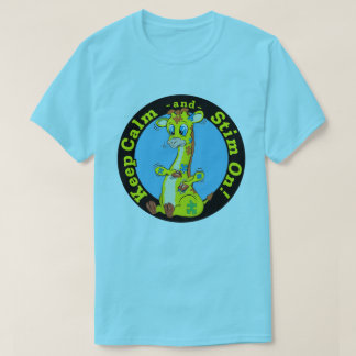 Camiseta Mantenga la calma y la calma