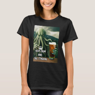 Camiseta Mantenga la calma y llame a Cthulhu Lovecraft