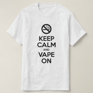Camiseta Mantenga la calma y siga adelante ~ Auto-motivacio