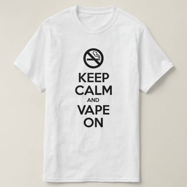 Camiseta Mantenga la calma y siga adelante ~ Auto-motivacio (Diseño del anverso)