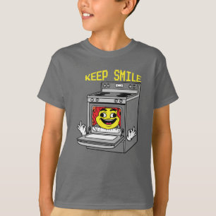 Camiseta Mantenga la sonrisa del sol en el horno