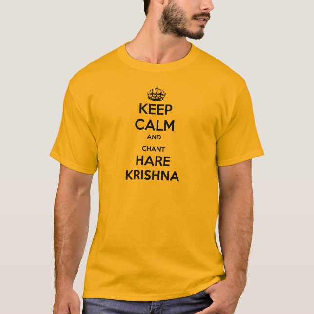 Camiseta Mantenga las liebres tranquilas y del canto (Anverso)