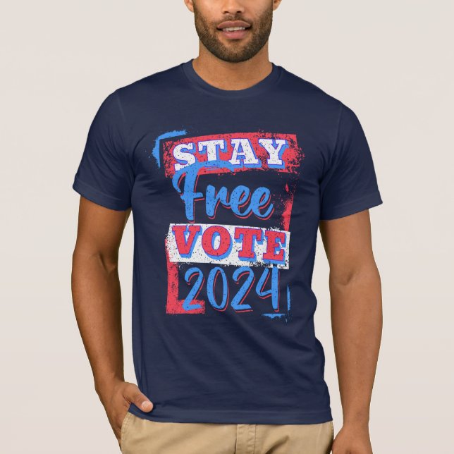 Camiseta Mantenga Libre Vota 2024 (Anverso)