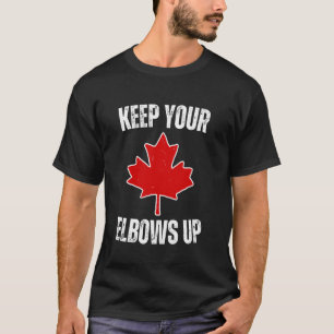 Camiseta Mantenga Sus Codos Arriba Divertidos Aranceles Can