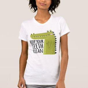 Camiseta Mantenga sus dientes limpios